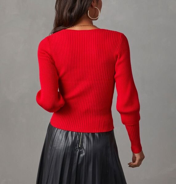 RED BLOUSE