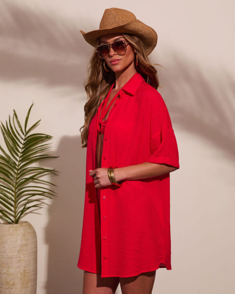 RED SHIRT M - RED