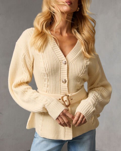 CREAM CARDIGAN