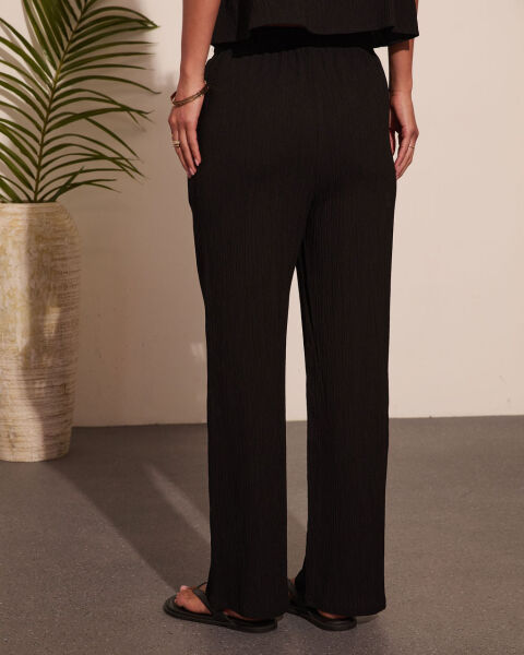 BLACK PANTS L - BLACK