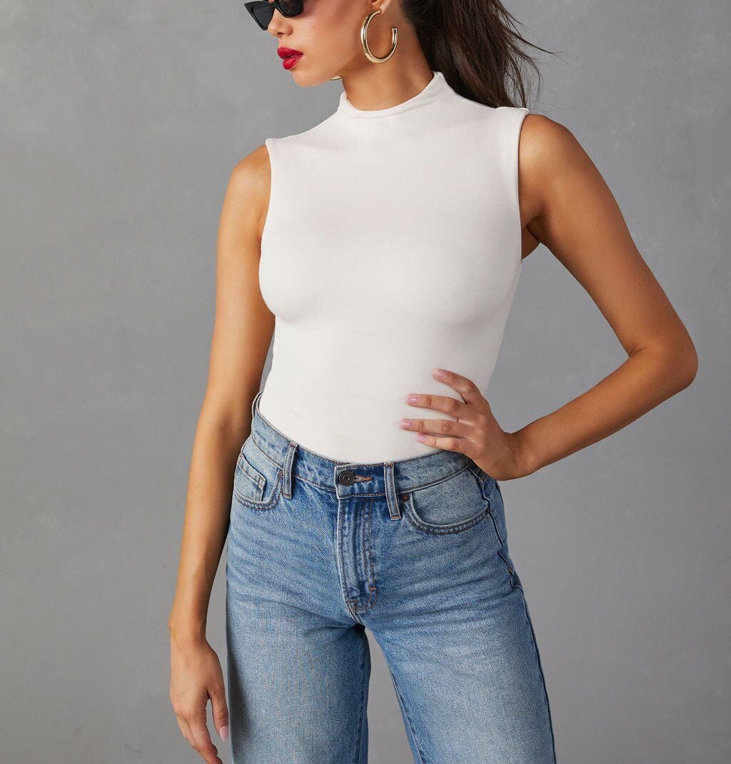 ECRU TANK-TOP