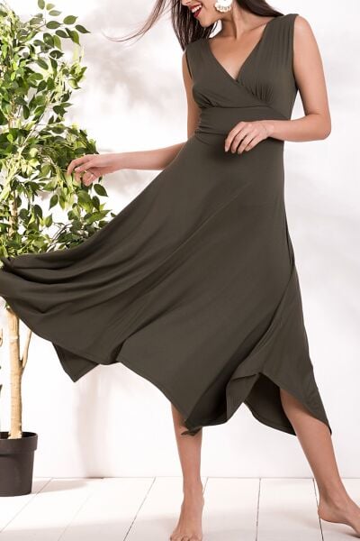 KHAKI DRESS