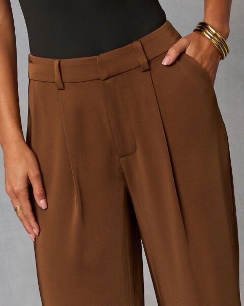 BROWN PANTS