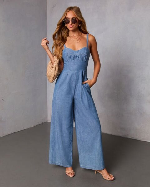 BLUE JEANS JUMPSUIT