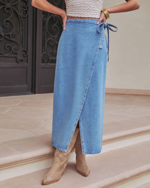 BLUE JEANS SKIRT