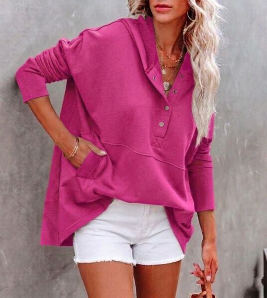 FUCHSIA SWEATSHIRT