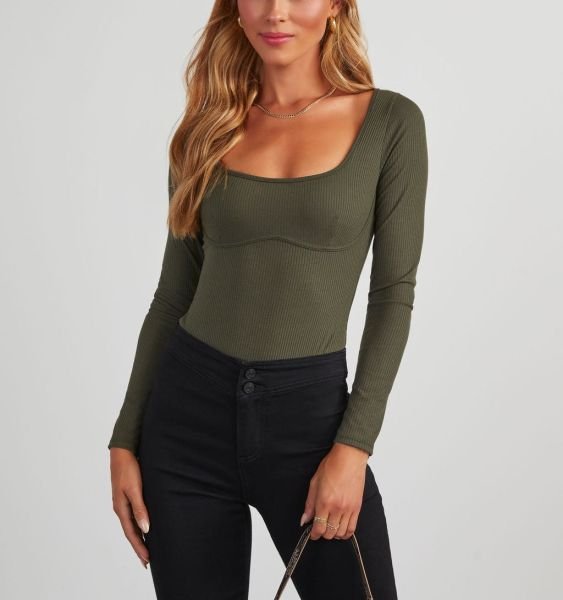 Khaki Blouse