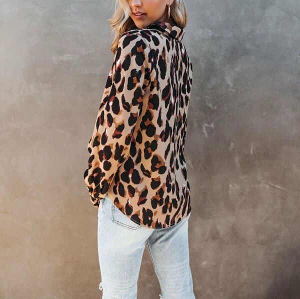 Leopard Blouse